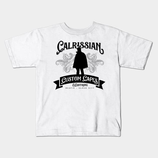 Calrissian Capes Kids T-Shirt by MindsparkCreative